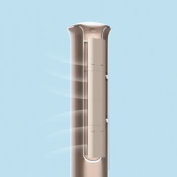 映融圆柱空调挡风板立式导风板防直吹出风口挡板客厅卧室空调遮风罩