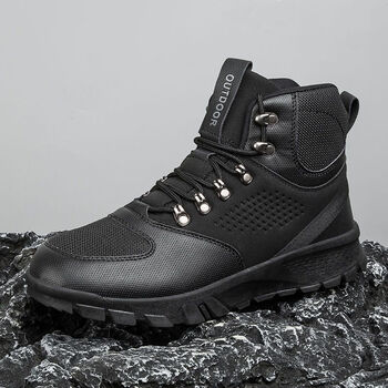 融敬 摩托车骑行鞋男机车骑士靴大码骑手越野赛车靴子防水四季摩旅