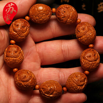 【京选品质】橄榄核龙蛋 橄榄核手串 龙蛋纯手工1.