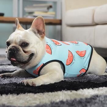 润华年宠物狗狗背心法国斗牛犬夏薄款服饰中小型犬八巴哥英斗潮牌衣服