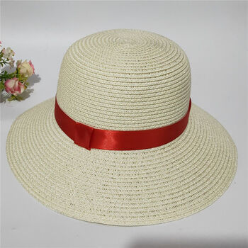 帽子海贼王草帽路飞艾斯乔巴帽子夏天户外出行海贼王cosplay 白色草帽