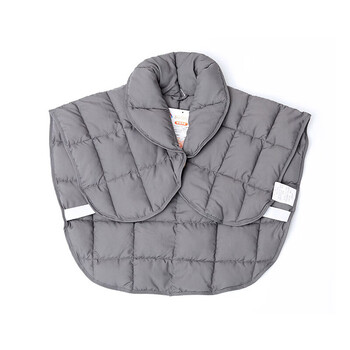 发热披肩日本护肩膀保暖护颈椎小马甲薄款睡觉吸湿发热防寒男女士坎肩