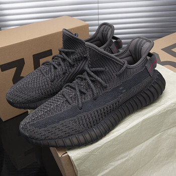 网面椰子鞋男350黑生胶满天星天使男鞋2023春季运动鞋男女情侣 黑天使