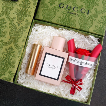 古驰(gucci)口红礼盒套装送女友生日礼物送闺蜜结婚纪念日礼物送老婆