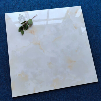 金刚玉石地砖800800暖黄色瓷砖背景墙金刚石滑耐磨佛山金刚玉石祥云玉