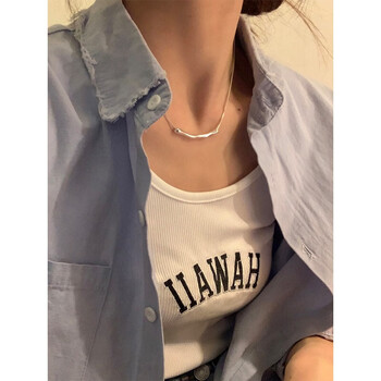 老凤祥官方旗舰店轻奢小众蛇骨项链女新款不规则锁骨链送礼物现货选项