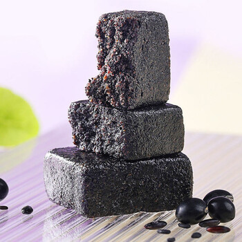 五黑谷物糕五黑五谷芝麻糕126g黑芝麻黑桑葚黑豆黑米黑枸杞 五黑糕126