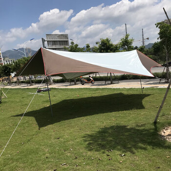 户外天幕布超大天猴户外幕布帐篷超大防晒雨多人遮阳汽车边露营简易