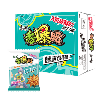 康师傅干脆面 香爆脆洛天依vsinger方便面袋面速食干脆面干吃面休闲