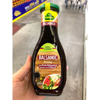 麦德龙代购冠利色拉调味酱香醋口味250mlvinegarsaladsauce