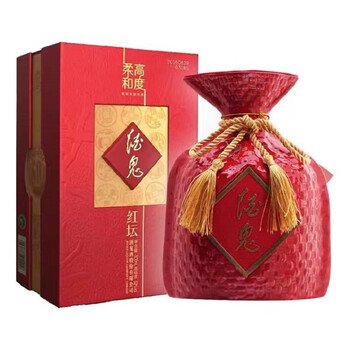 酒鬼52度500ml红坛酒鬼酒18500ml白酒