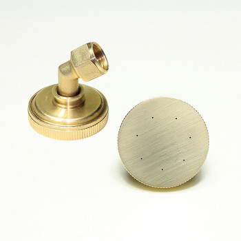 适用农用打药机8眼弥雾喷头电动喷雾器配件高压农药机可调雾化喷嘴7孔