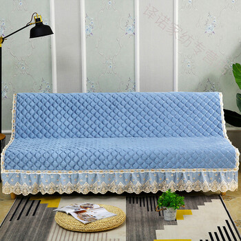 巾沙发布全盖可折叠沙发床套罩四季通用无扶手双三人两用简易小型沙发