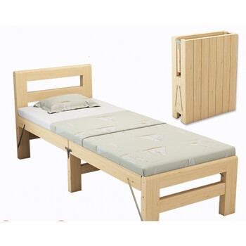 可折叠床加宽拼接神器延长简约实木床铺加床拼床无缝大人用床边板长