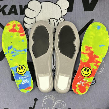 适配耐··克sb dunk黑白熊猫鞋垫空军电玩热成像腰果花zoom气垫 热