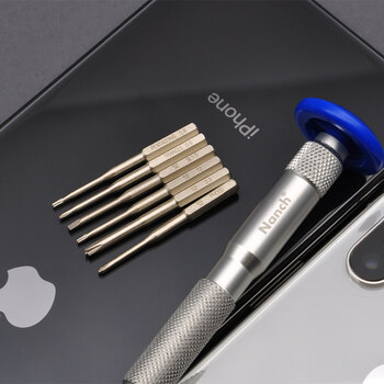 南旗精密螺丝刀nanch6合一s2上门苹果华为维修手机拆机换电池小螺丝刀