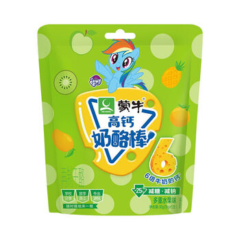 蒙牛棒棒奶酪棒常温营养芝士美味儿童零食高钙牛奶即食很多水果一袋5