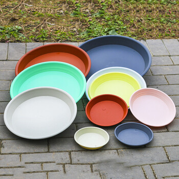 醉花春 新款花盆托盘加厚环保树脂塑料盆托花盆接水盘盆垫大号托盘