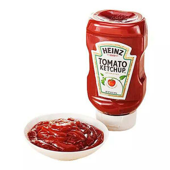 9折 美国原装进口番茄沙司397g*2 瓶装挤压番茄酱调味酱