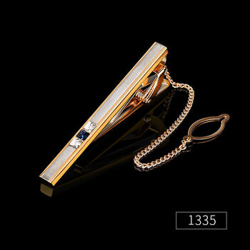 熹卡龙新品领带夹袖扣组合装男士商务领带夹领夹西装扣针简约扣夹子卡