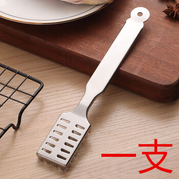 鱼鳞刨刮鳞器刮鱼鳞杀鱼工具神器打鳞鱼刷子加厚不锈钢去鳞刀 430钢