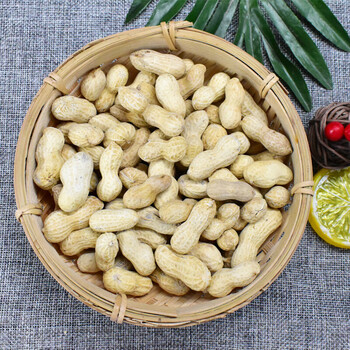 花生迷你小花生咸干独立小包装带壳炒花生坚果炒货山核桃味椒盐味各1