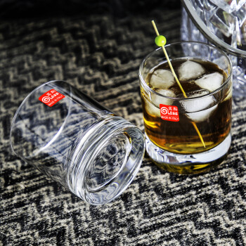 高斯（Glass）意大利进口传统威士忌酒杯洋酒杯水杯果汁杯白酒杯酒杯酒具啤酒杯 威士忌杯 270ml