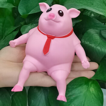 麦思伦618解压玩具网红解压猪捏捏乐减压玩具粉皮猪办公室整蛊发泄