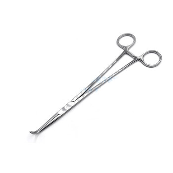 分离结扎钳直角钳止血钳精细分离钳 手术器械工具 24cm 90°×18全齿