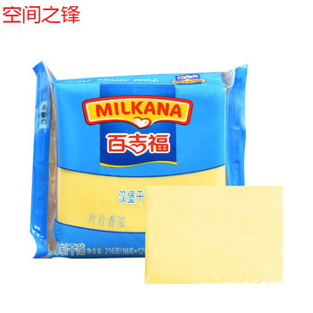 芝士片汉堡三明治泡面专用条12片芝士碎材料早餐家用奶酪片 图片价格品牌报价 京东