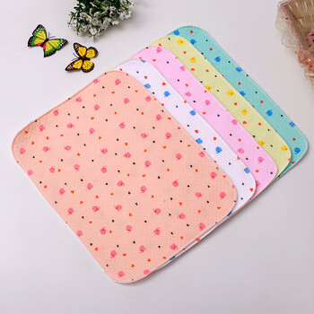 纯棉婴儿隔尿垫可洗防水防漏尿大姨妈小垫子新生宝宝用品透气尿片