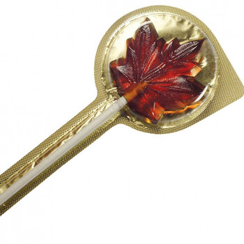 加拿大糖果枫叶糖加拿大特产枫叶糖进口零食枫叶糖浆舔舔糖清口糖女生