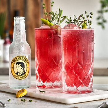 zoci德国进口thomashenrytonic托马斯亨利汤力水碳酸饮料200ml6瓶芬味