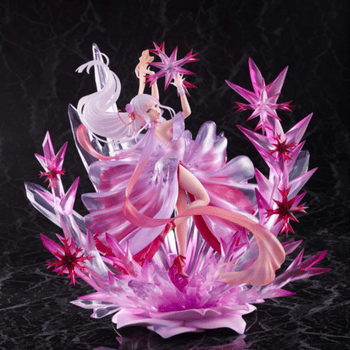 代理版现货ssfestream从零开始冰冻的爱蜜莉雅水晶礼服手办全新现货