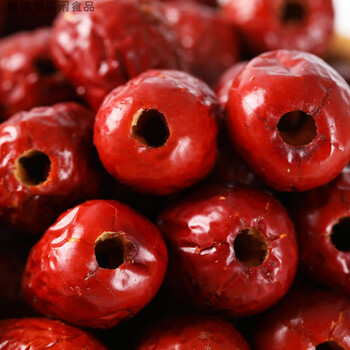 焙芝友红枣无核灰枣5斤新疆去核若羌灰枣空心大红枣整箱无核红枣250克