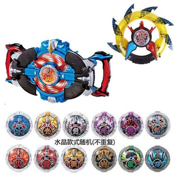 万代奥特曼变身器罗布水晶玩具回旋闪光萝卜头镖光轮布鲁罗索套装召唤