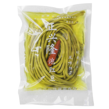酸豆角泡豇豆袋装农家自制酸豇豆咸菜泡菜400g5袋带水