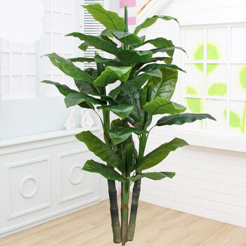 假树仿真树室内装饰仿真植物盆栽发财树盆景大型塑料假绿植客厅摆件