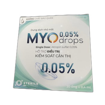MYO0.05%眼药水越南医疗器械 0.4ml*20支/盒