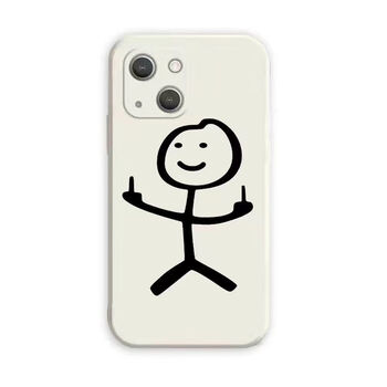 简笔画火柴人手机壳适用于oppoa5/a8/a9/a57/a55/a11/a72/reno6/7