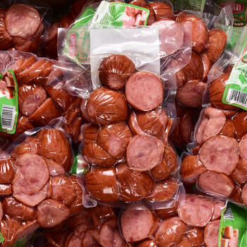 雨润火腿碎头 450g火腿边角料即食火腿肠真空午餐熟食凉拌火腿整箱