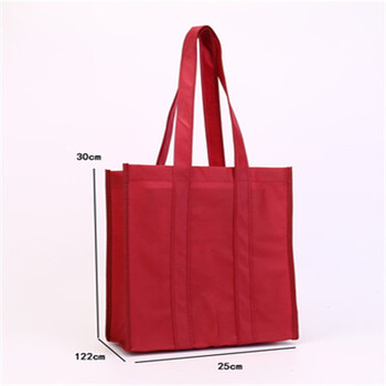 摩梧加厚环保袋超大手提袋无纺布袋子大容量收纳袋宣传购物袋现货定制