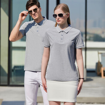 soah夏季潮流翻领polo衫男女同款亲肤柔软多色休闲百搭情侣半袖上衣