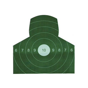 先锋连 靶纸 胸环靶纸士兵野战训练用靶纸 胸环靶军迷物资射击打靶