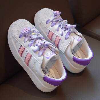 杰米恩jiemien女童鞋子2023春季新款儿童小白鞋女孩运动鞋小学生校园