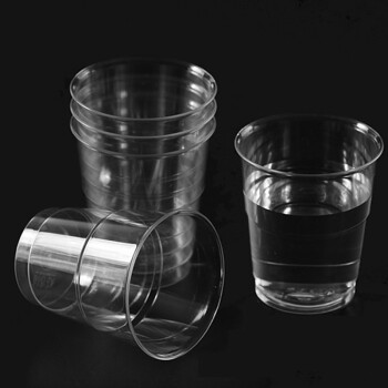 好食洁 150ml*100个 一次性杯子 航空杯 加厚硬水杯 透明太空杯 批量可定制