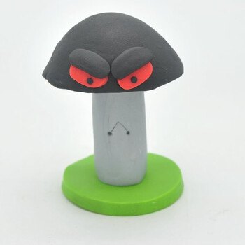 植物大战僵尸摆件模型玩具 毁灭菇忧郁菇孩子礼物 毁灭菇
