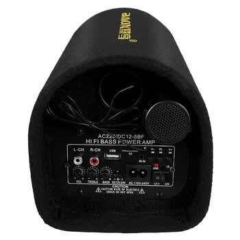 暴享ay815车载蓝牙音箱 5英寸隧道型车载音响低音炮汽车摩托车适用