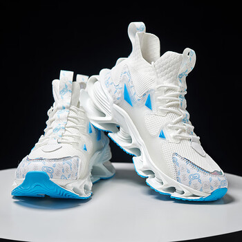 caldicekris中国ck鞋男秋季潮流时尚感休闲大学体育生运动跑步白色