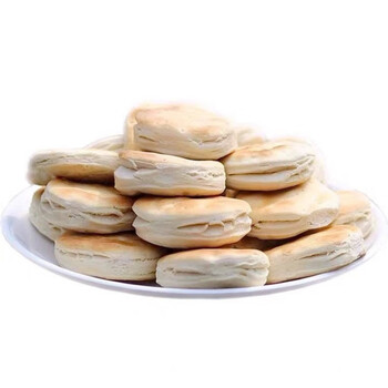 河南特产二月淮阳压缩馍50个人祖伏羲庙小吃烤馍香饼即食馍馍 20个